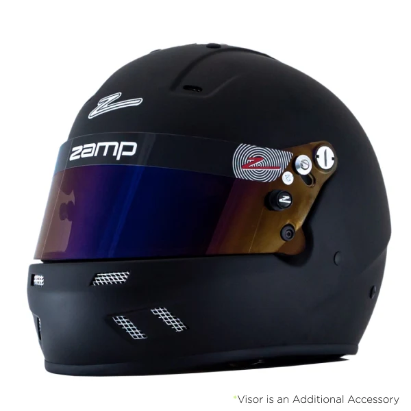 Zamp RZ59 Racing Helmet - Matte Black - Image 4